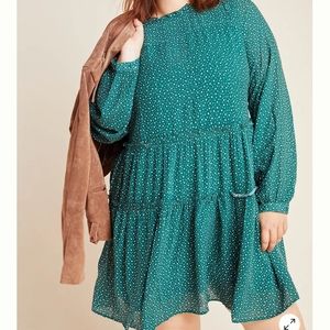 Anthropology Plus Size Dress
